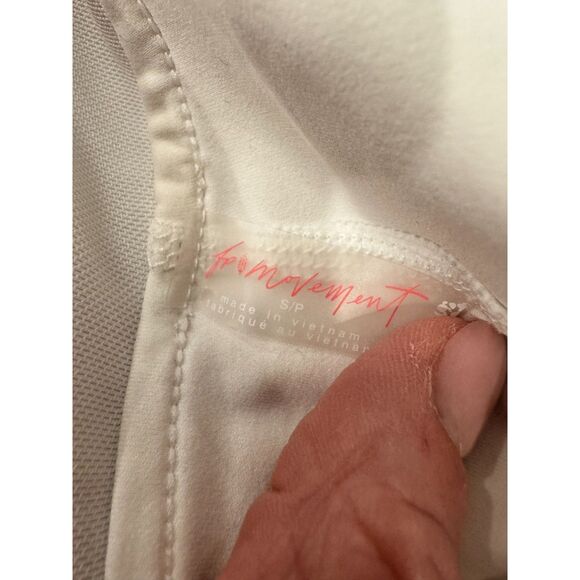 Free People Movement Never Better Skort White Small– Athletic Flowy Active Skirt - Picture 3 of 4